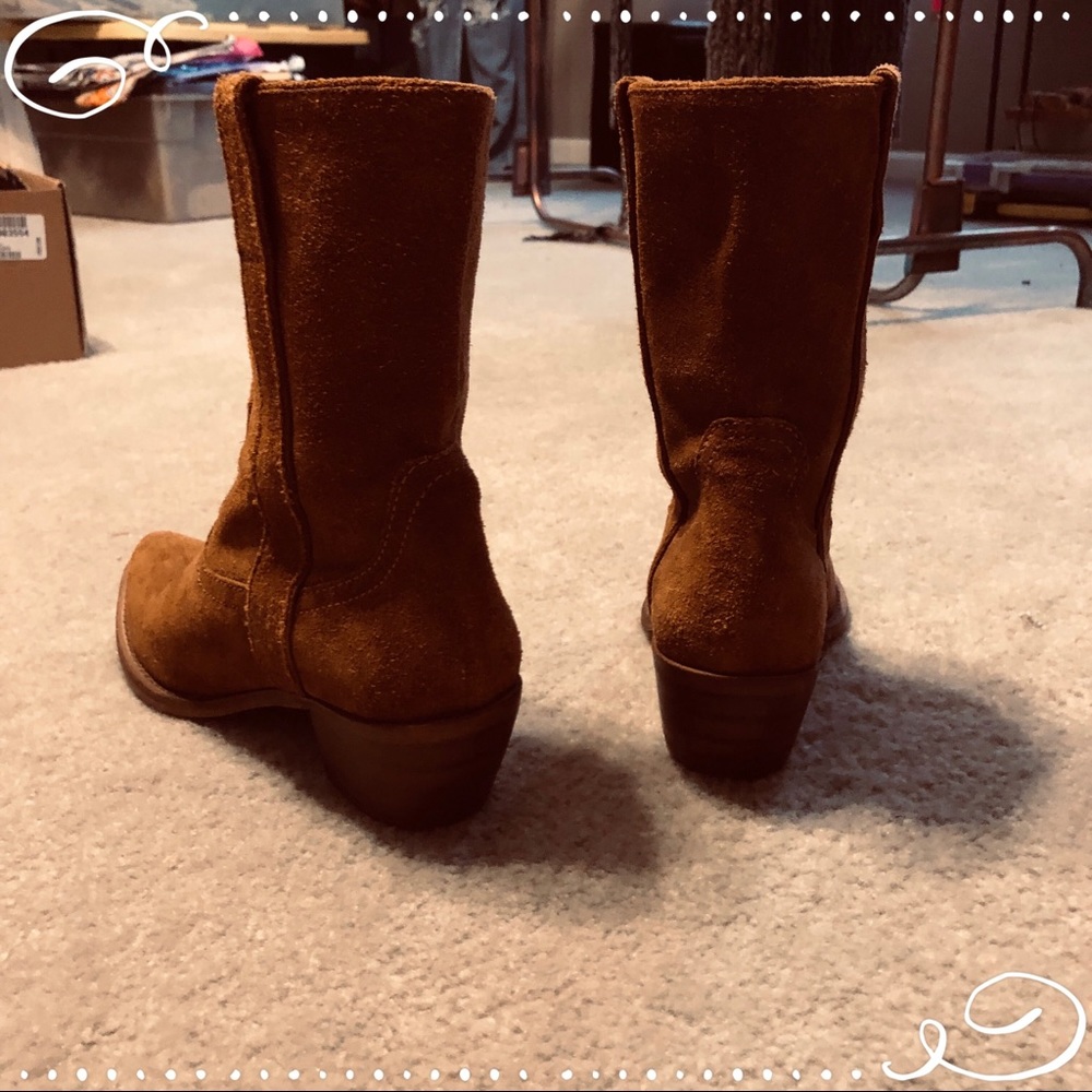 Suede boots - Picture 5 of 9